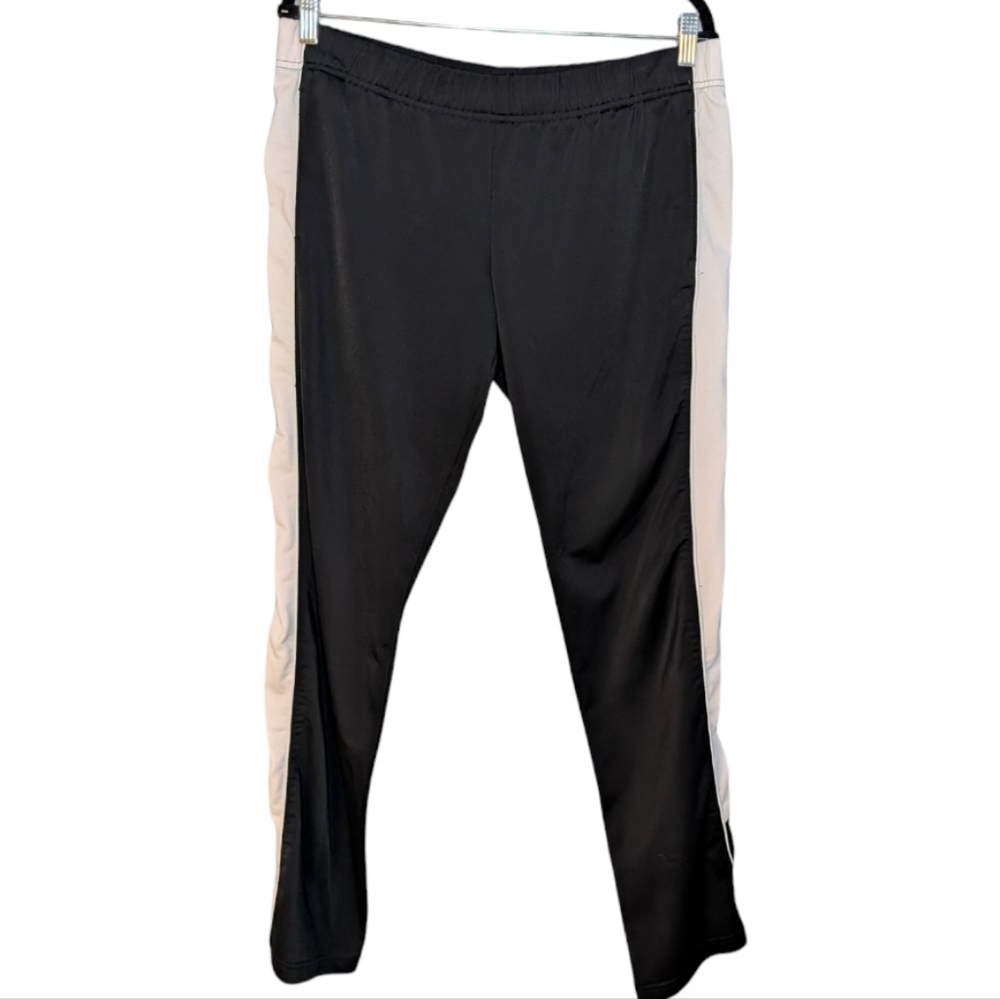 Nike Black Track Pants with White Stripes 🖤⚪
